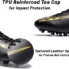 Men’s Soccer Shoes Low-Tops Lace-Up Non-Slip Spikes Outdoor Indoor Football Boots