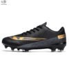 Men’s Soccer Shoes Low-Tops Lace-Up Non-Slip Spikes Outdoor Indoor Football Boots