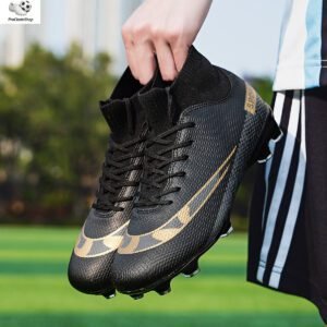 Men's Soccer Shoes High-Tops Youth Athletics Outdoor Football Cleats