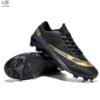 Men’s Soccer Shoes Low-Tops Lace-Up Non-Slip Spikes Outdoor Indoor Football Boots