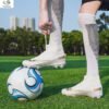 Men's Soccer Shoes High-Tops Youth Athletics Outdoor Football Cleats