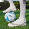 Men's Soccer Shoes High-Tops Youth Athletics Outdoor Football Cleats