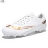 Men’s Soccer Shoes Low-Tops Lace-Up Non-Slip Spikes Outdoor Indoor Football Boots