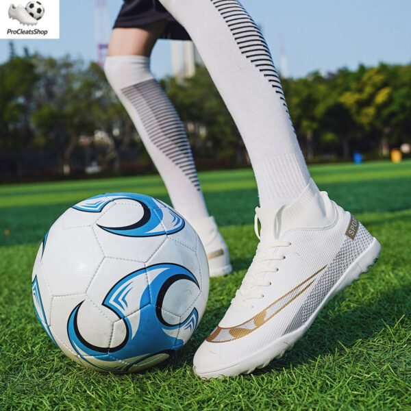 Mens Soccer Shoes Boys Outdoor Football Athletic Turf Mundial Team Cleat