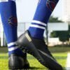 Men's Soccer Cleats Football Shoes with High-Tops Lace-Up Spikes